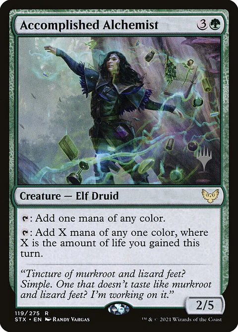Accomplished Alchemist (Promo Pack)
