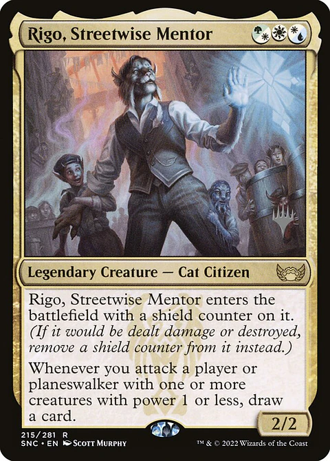 Rigo, Streetwise Mentor (Promo Pack)