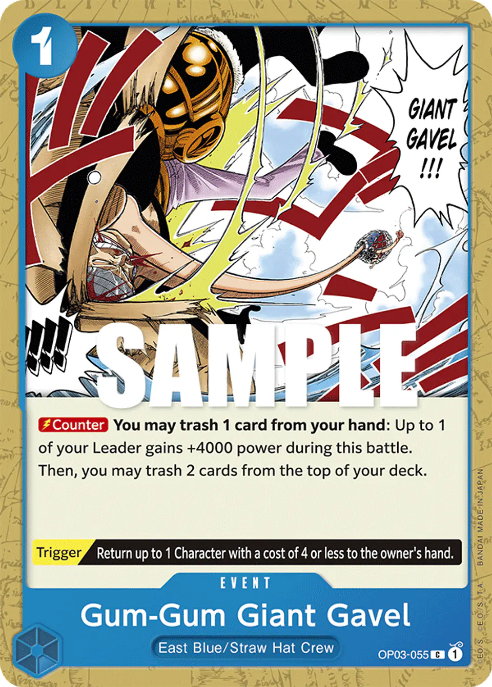 Gum-Gum Giant Gavel 1