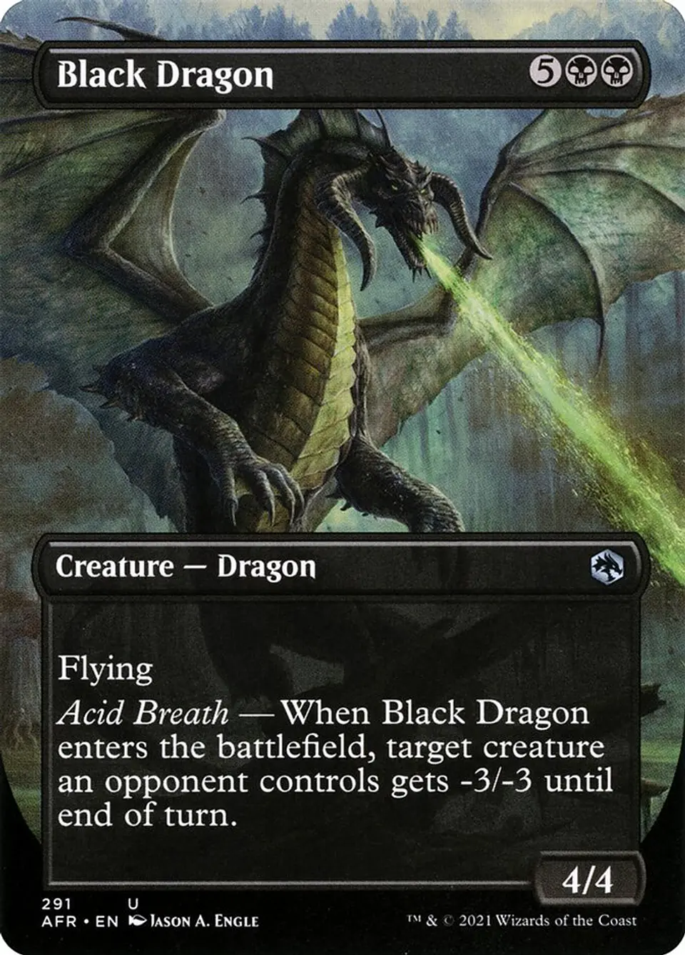 Black Dragon (Borderless) 1