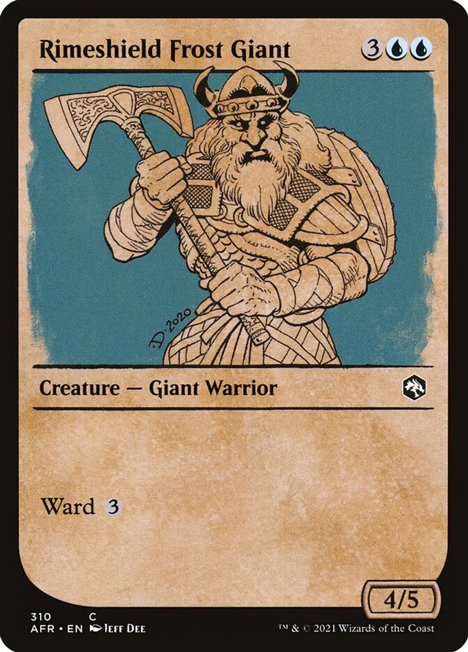 Rimeshield Frost Giant (Showcase) 1