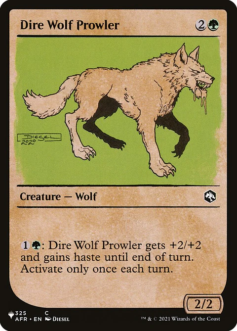 Dire Wolf Prowler (The List)