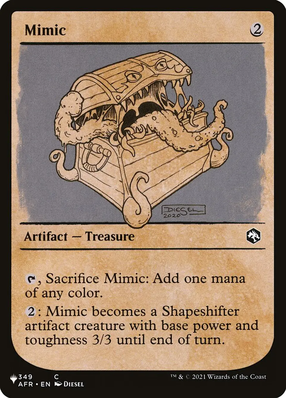 Mimic (The List) 1