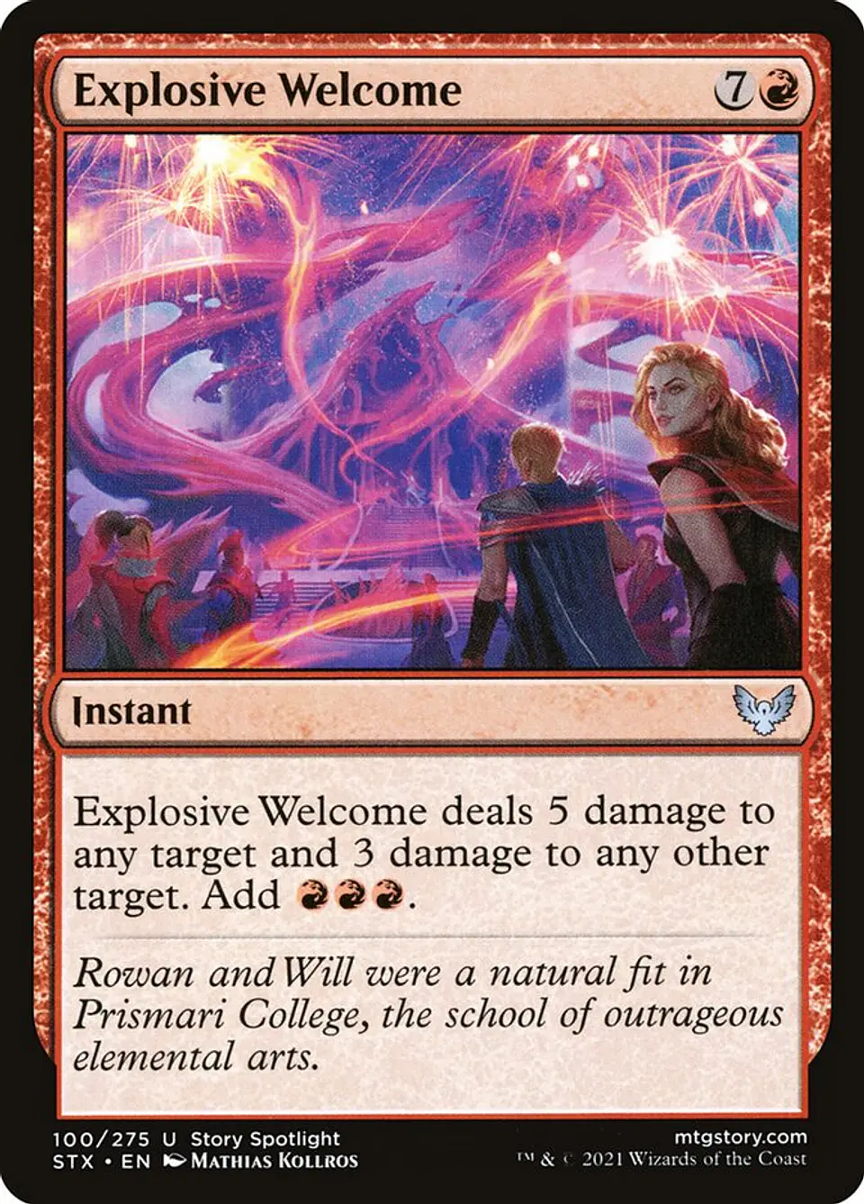 Explosive Welcome 1