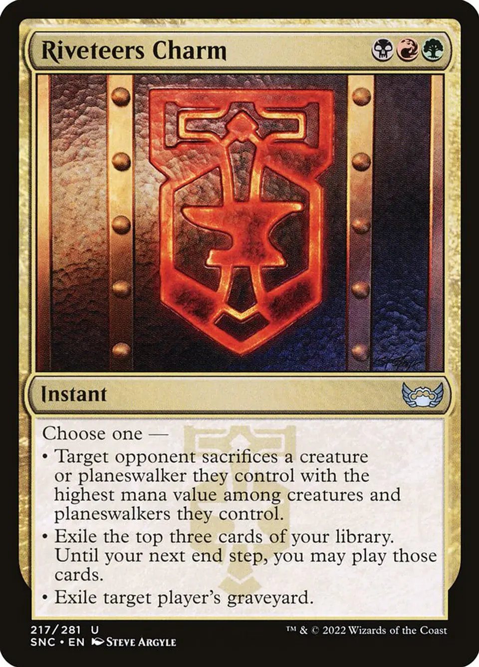 Riveteers Charm 1