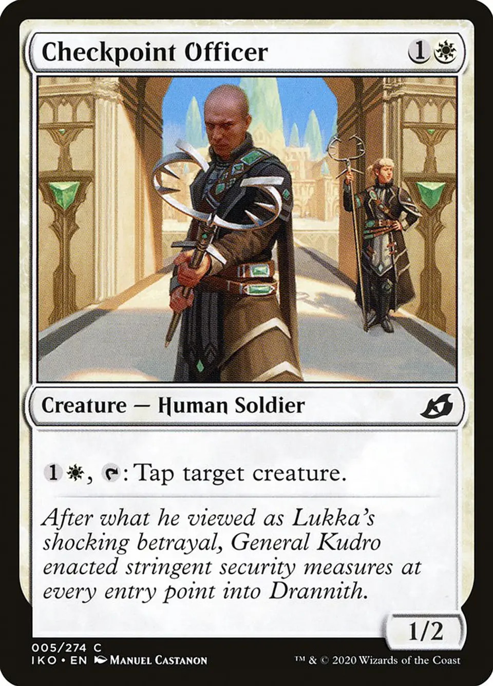 Checkpoint Officer 1
