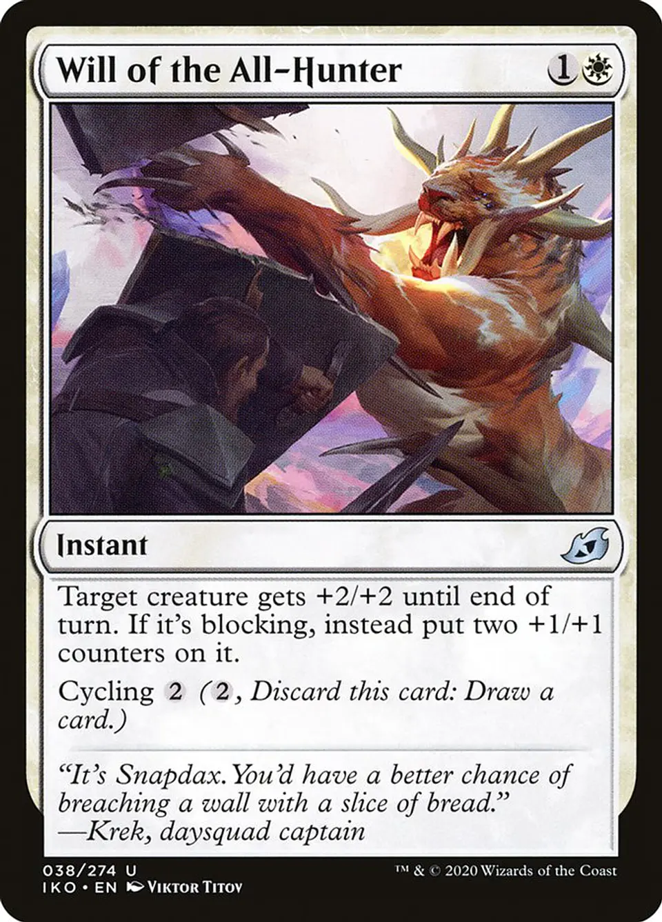 Will of the All-Hunter 1