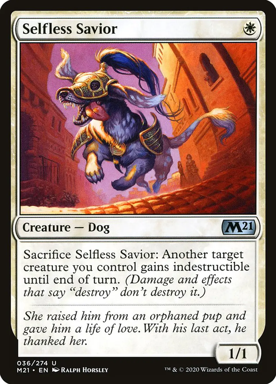 Selfless Savior 1
