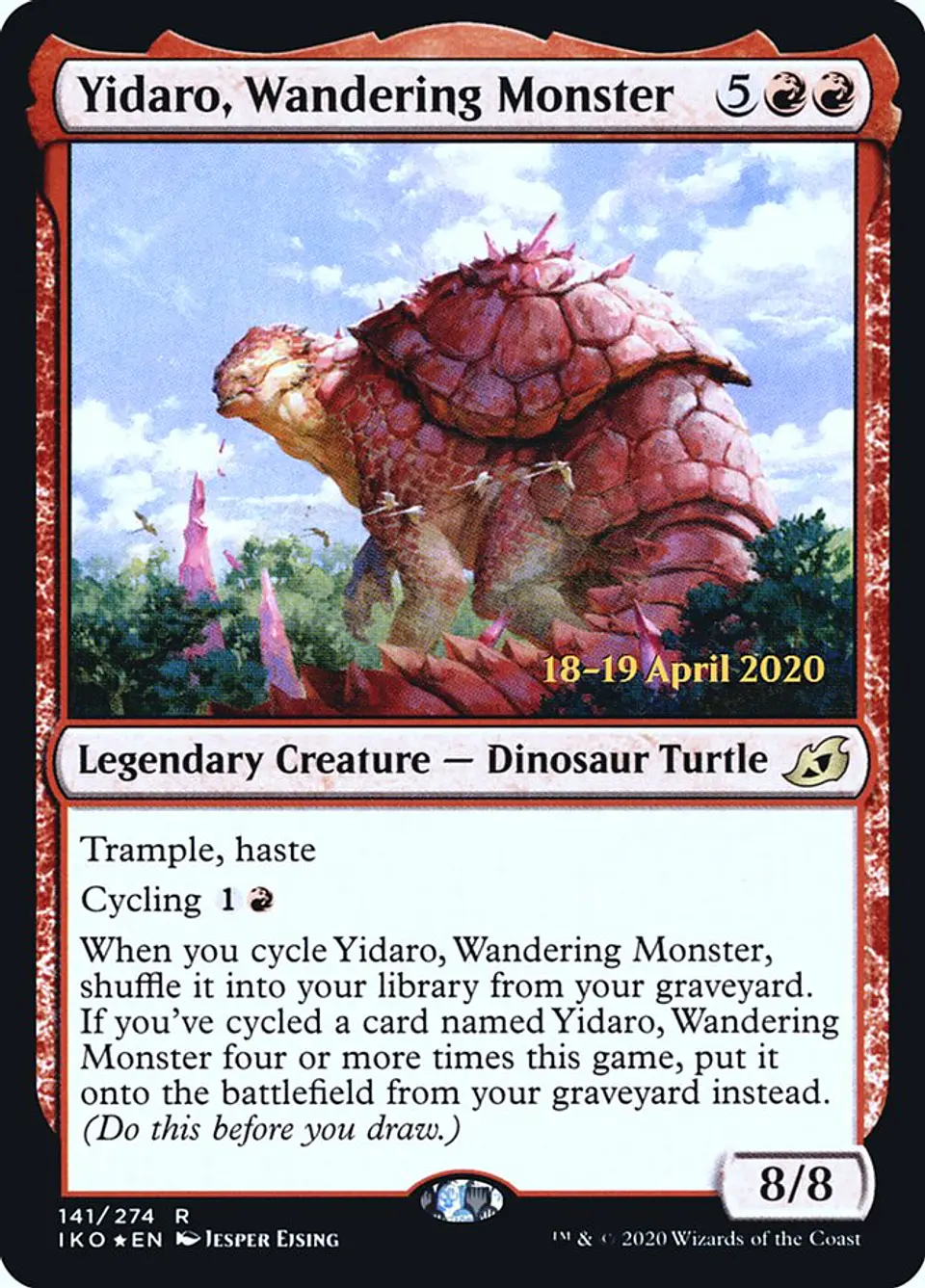 Yidaro, Wandering Monster (Pre-release) 1