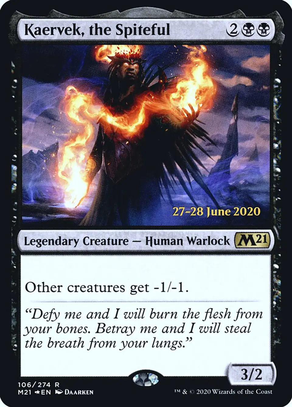 Kaervek, the Spiteful (Pre-release) 1