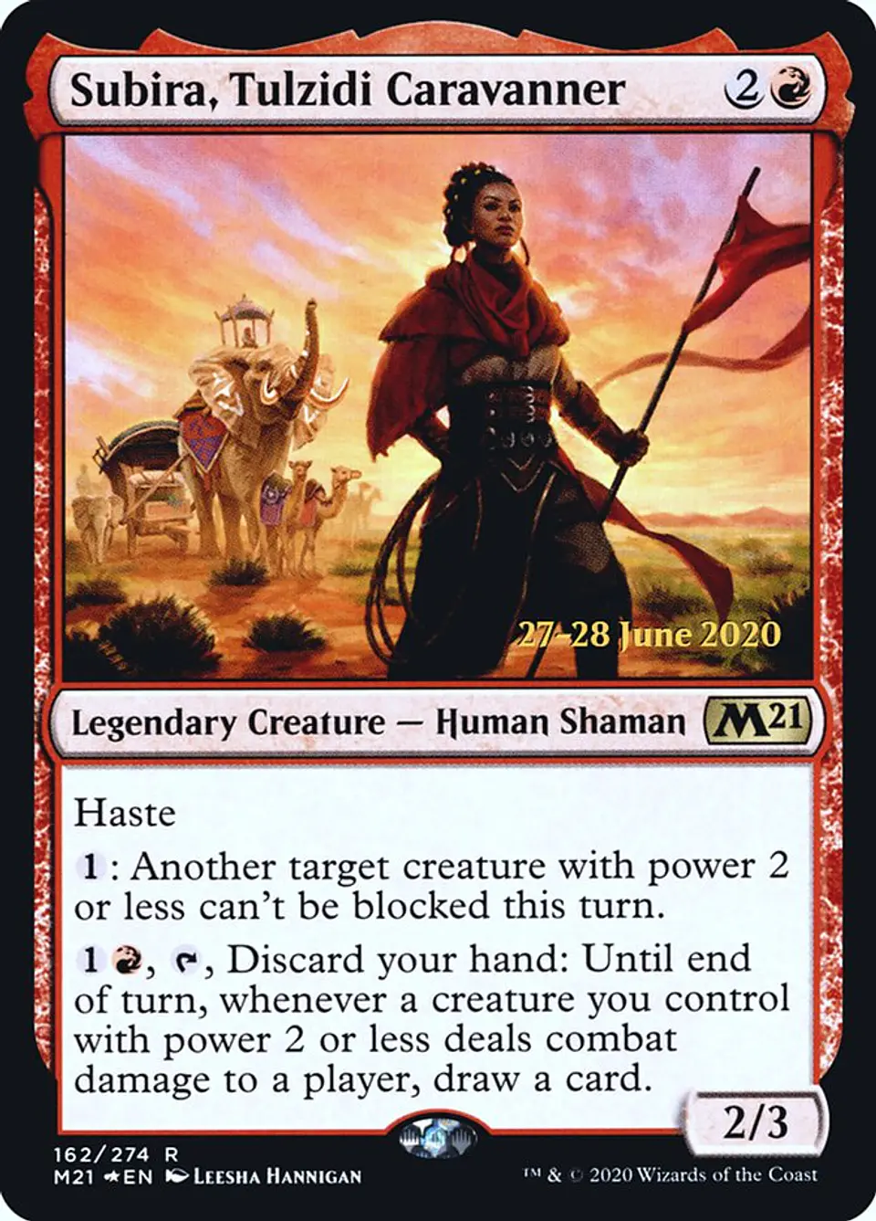 Subira, Tulzidi Caravanner (Pre-release) 1