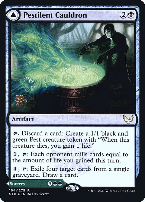 Pestilent Cauldron // Restorative Burst (Pre-release)