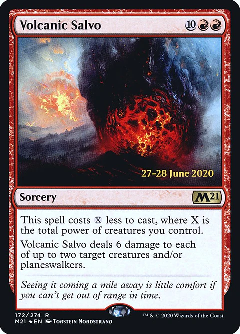 Volcanic Salvo (Pre-release)