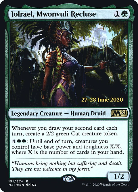 Jolrael, Mwonvuli Recluse (Pre-release)