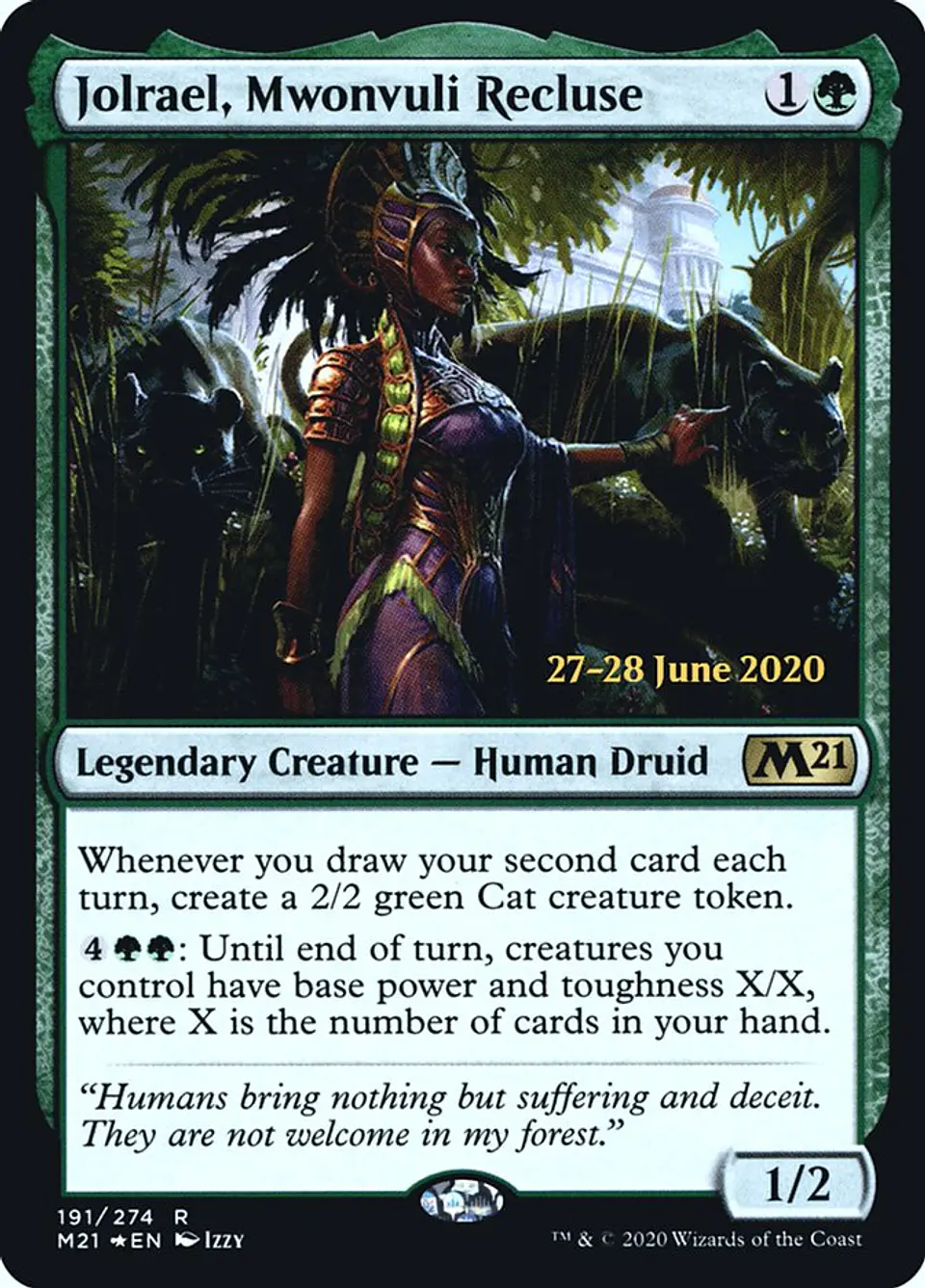 Jolrael, Mwonvuli Recluse (Pre-release) 1