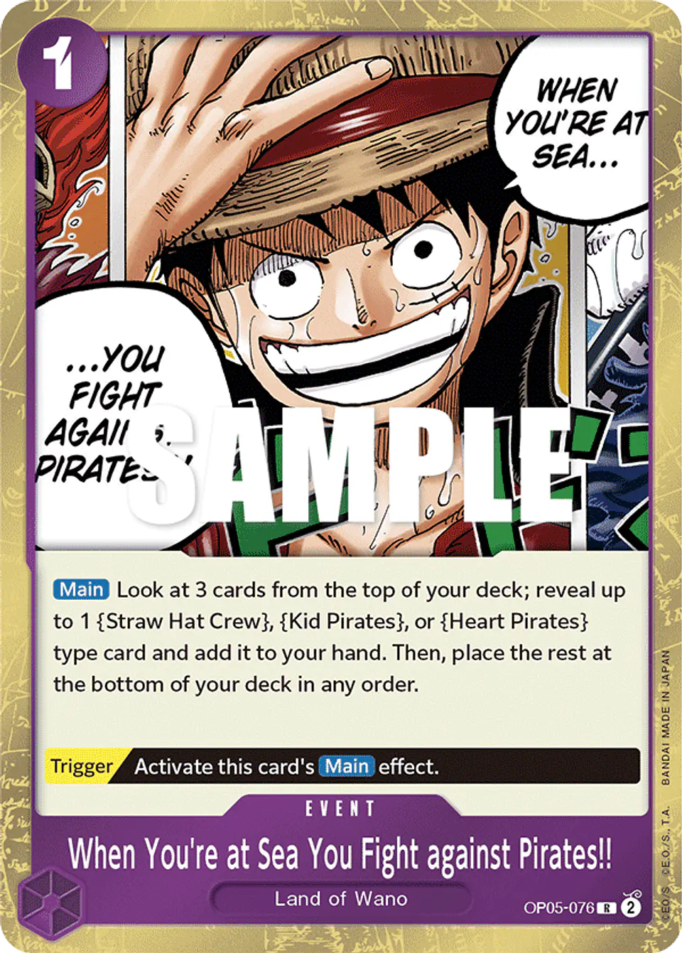 When You're at Sea You Fight against Pirates!! 1