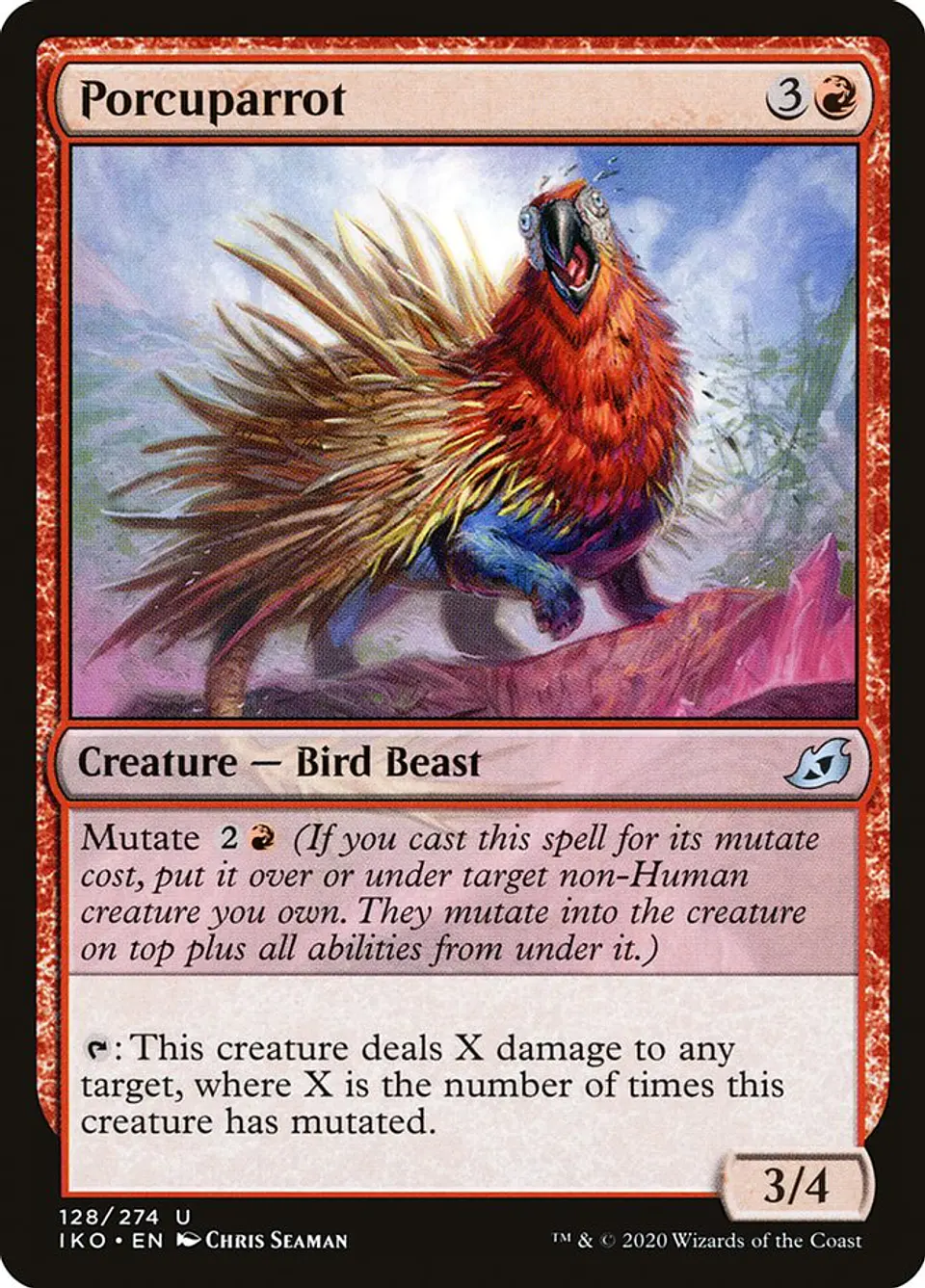 Porcuparrot 1