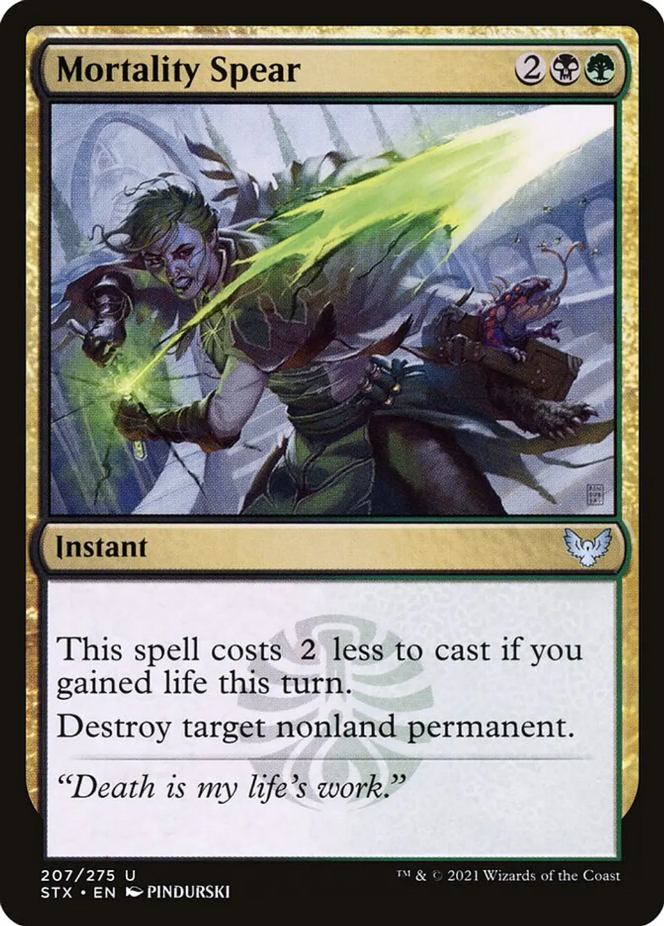 Mortality Spear 1