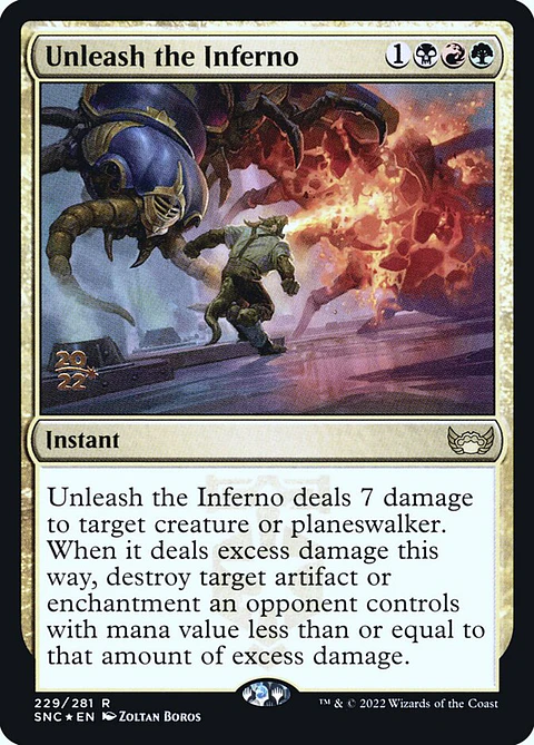 Unleash the Inferno (Pre-release)