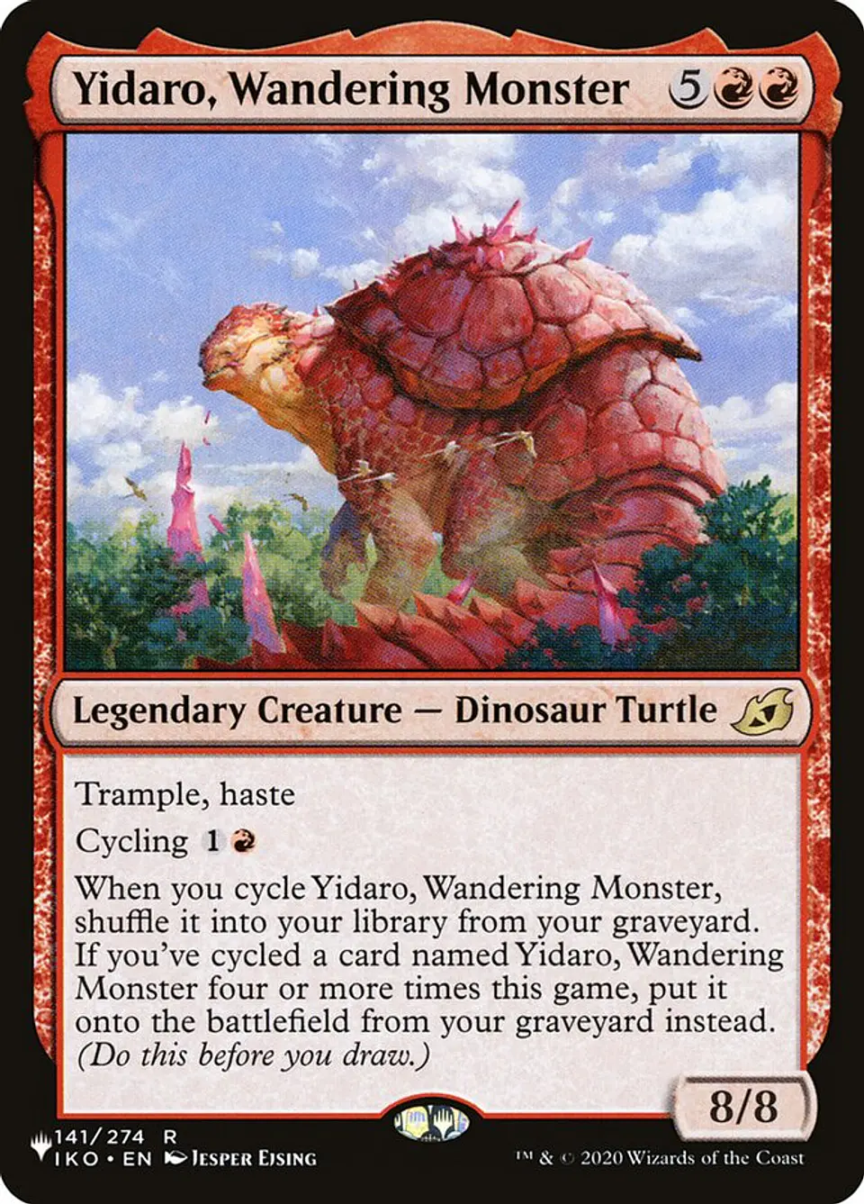 Yidaro, Wandering Monster (The List) 1