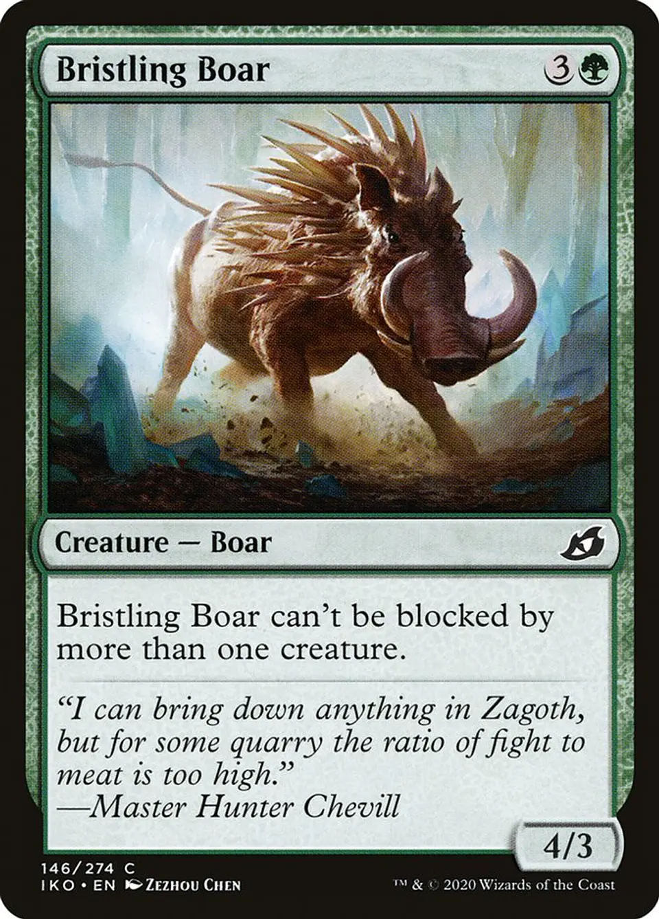 Bristling Boar 1