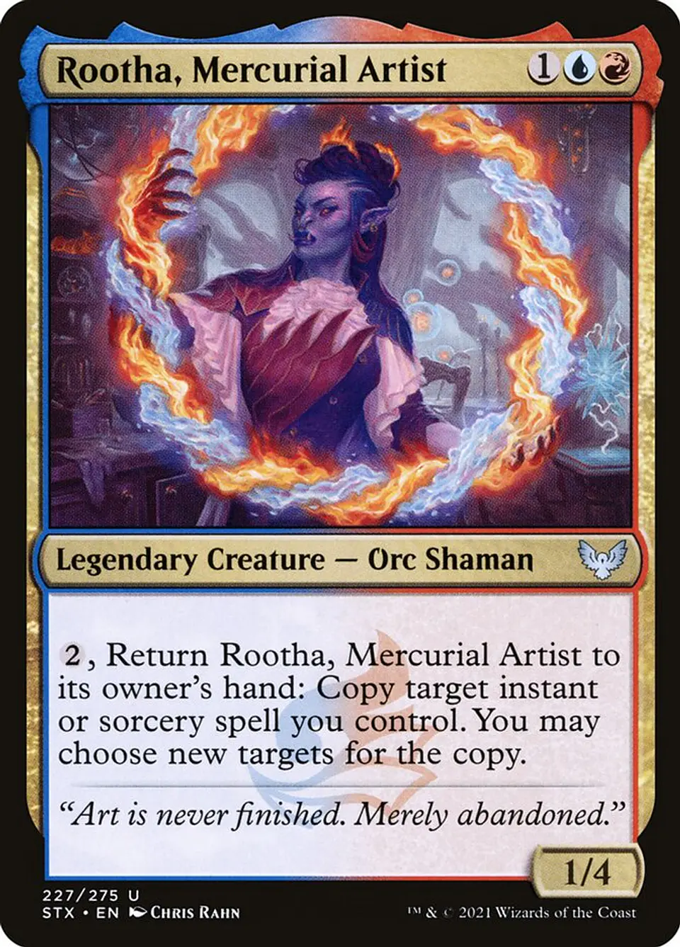 Rootha, Mercurial Artist 1