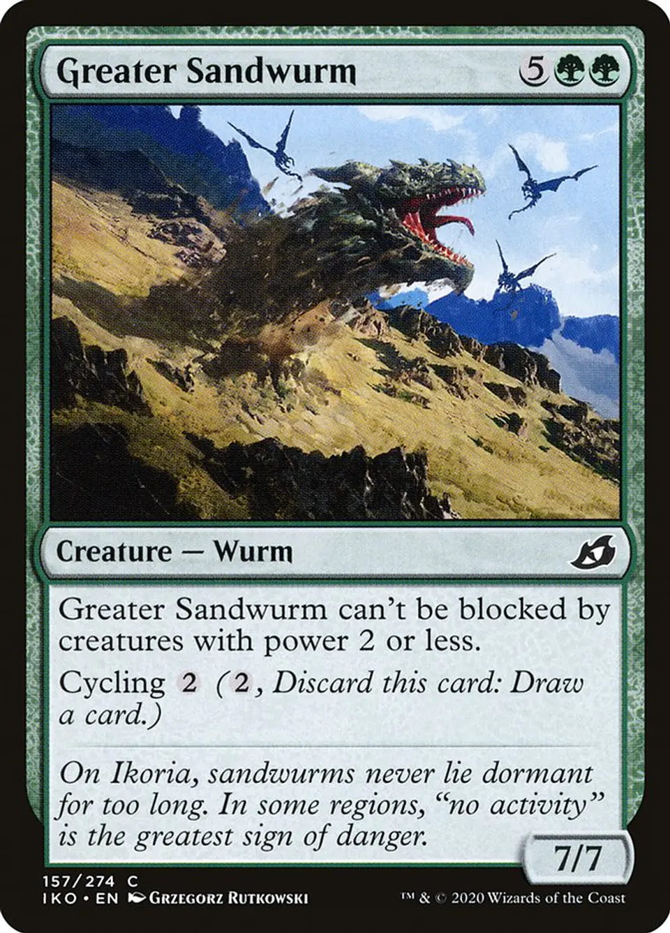 Greater Sandwurm 1