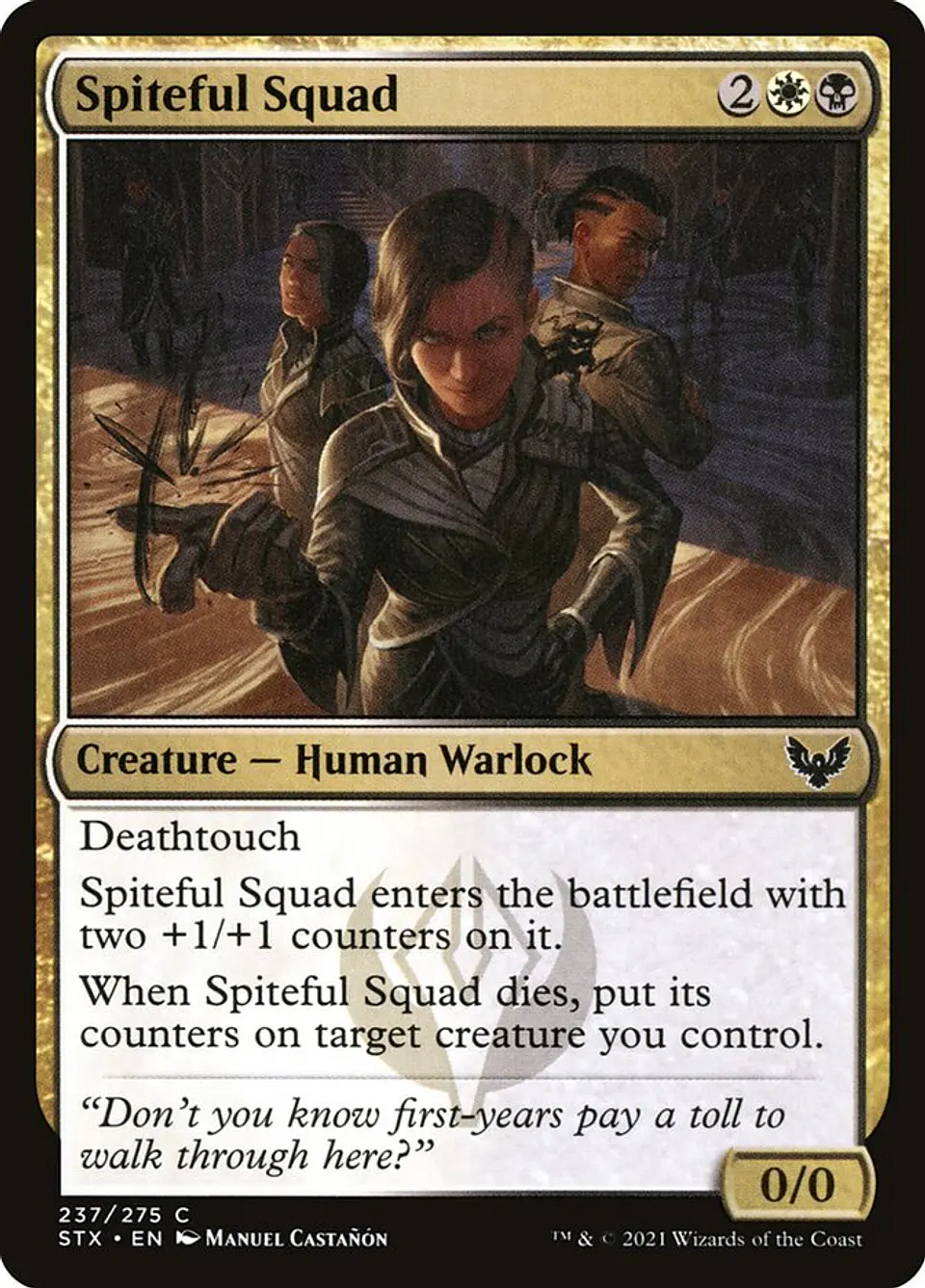 Spiteful Squad 1