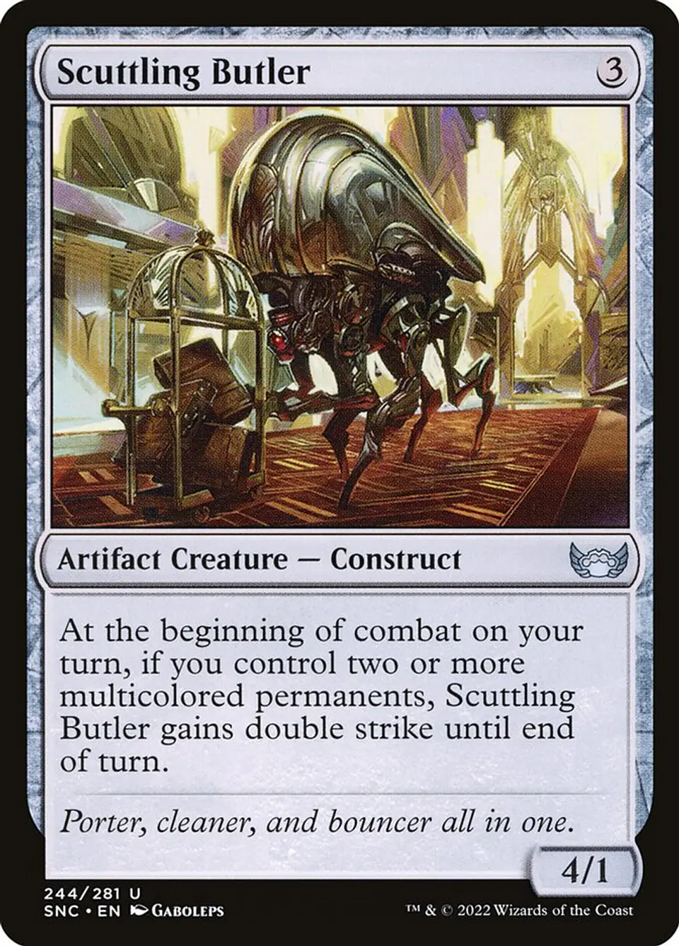 Scuttling Butler 1