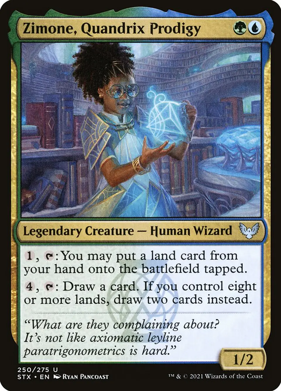 Zimone, Quandrix Prodigy 1