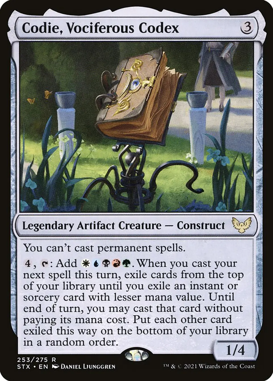 Codie, Vociferous Codex 1
