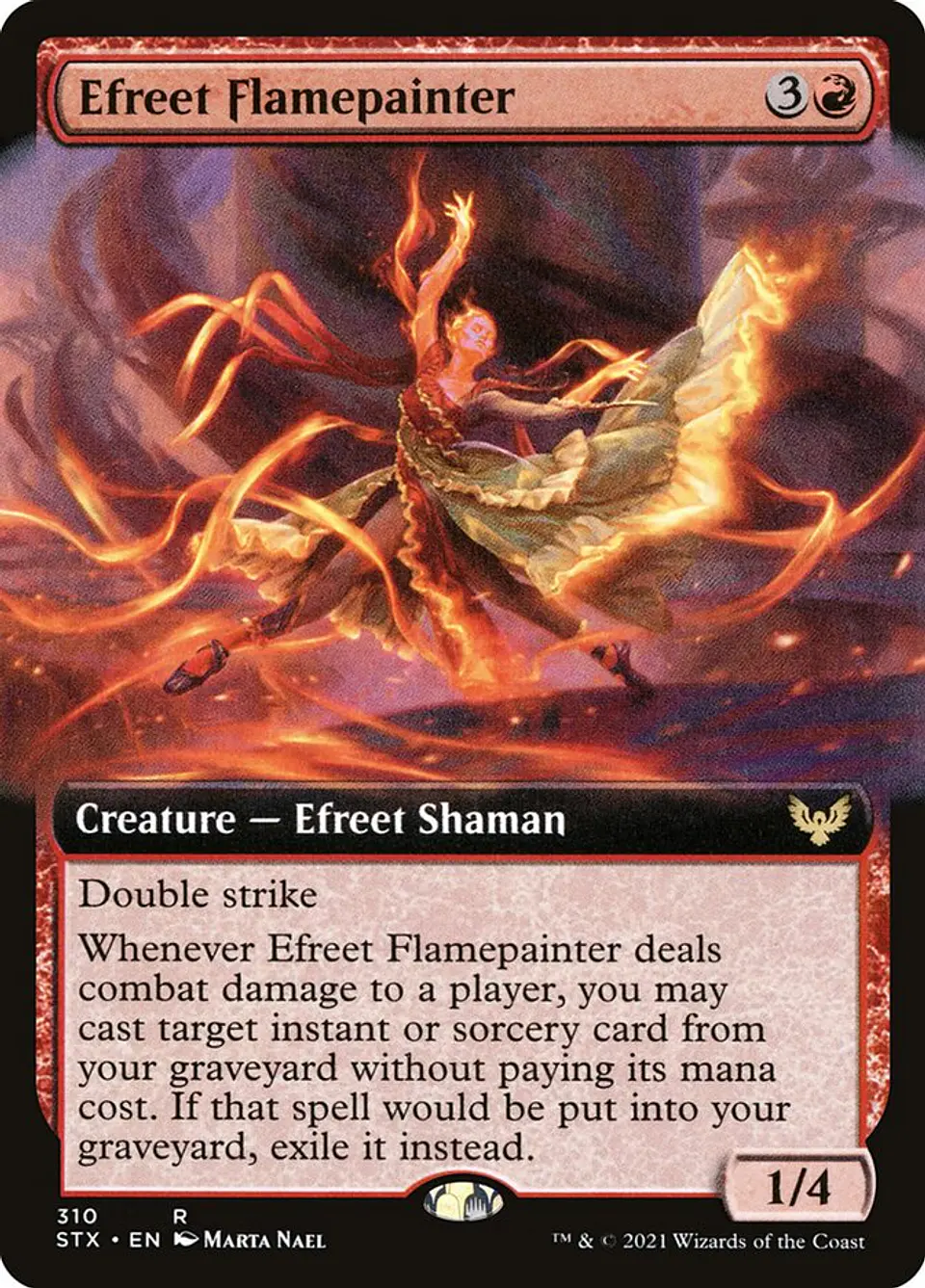 Efreet Flamepainter (Extended Art) 1