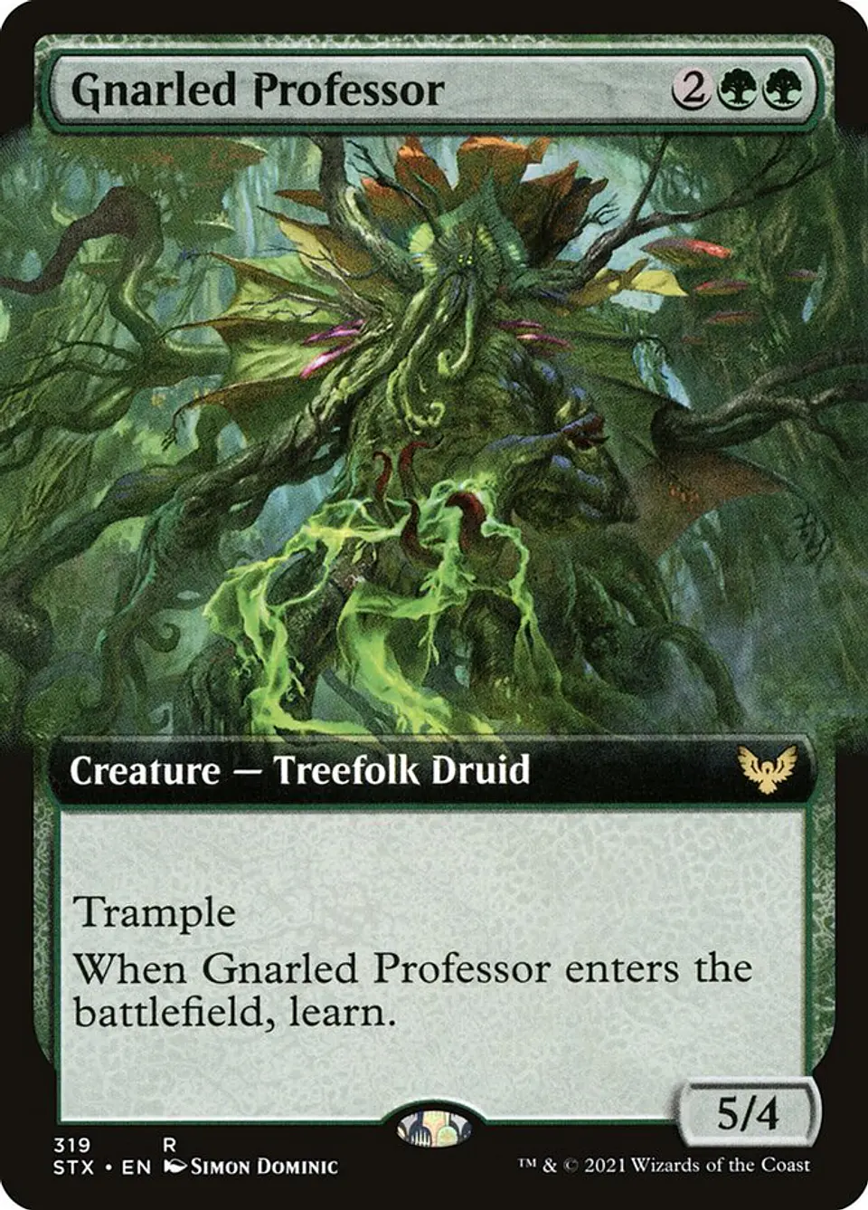 Gnarled Professor (Extended Art) 1