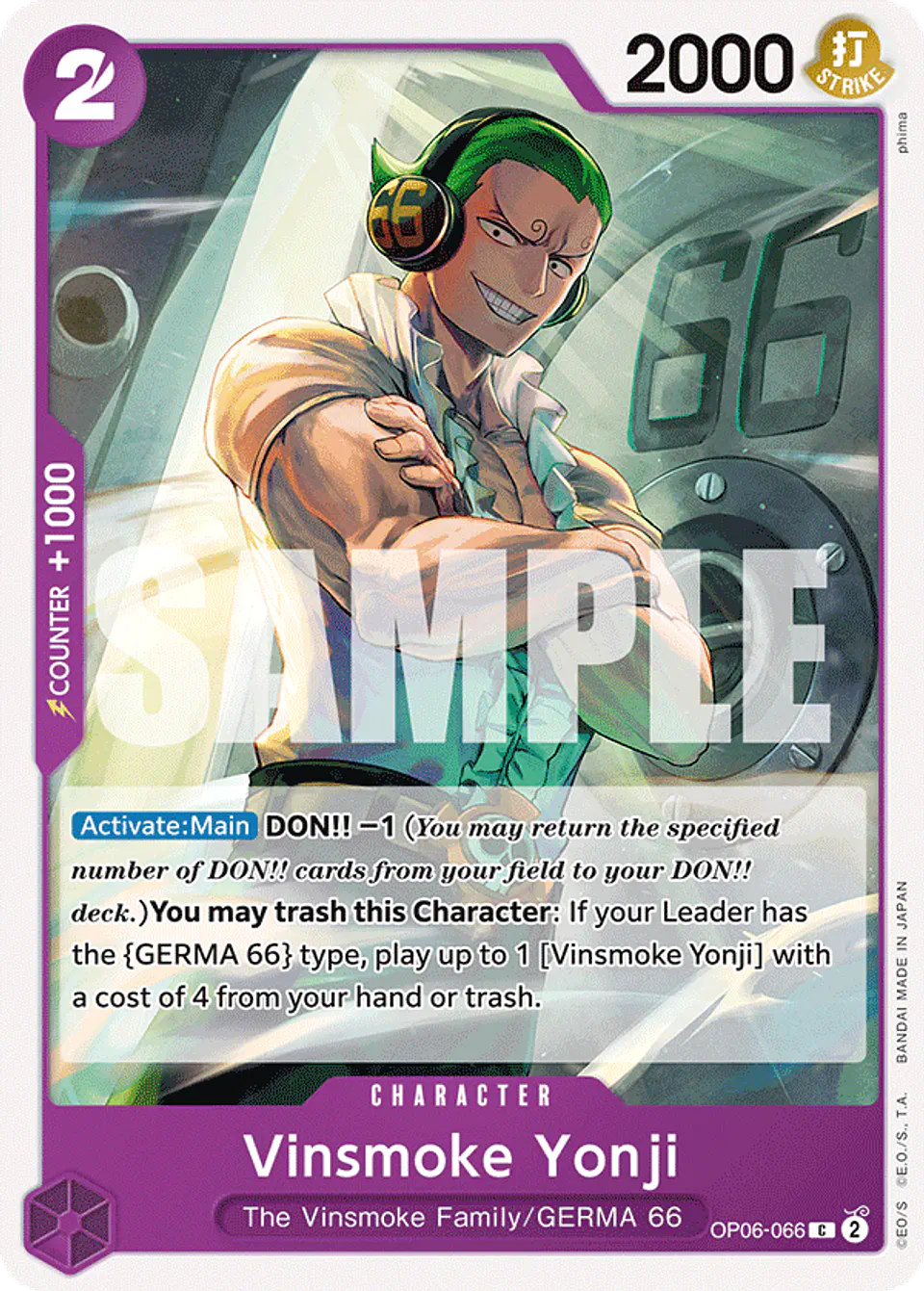 Vinsmoke Yonji 1