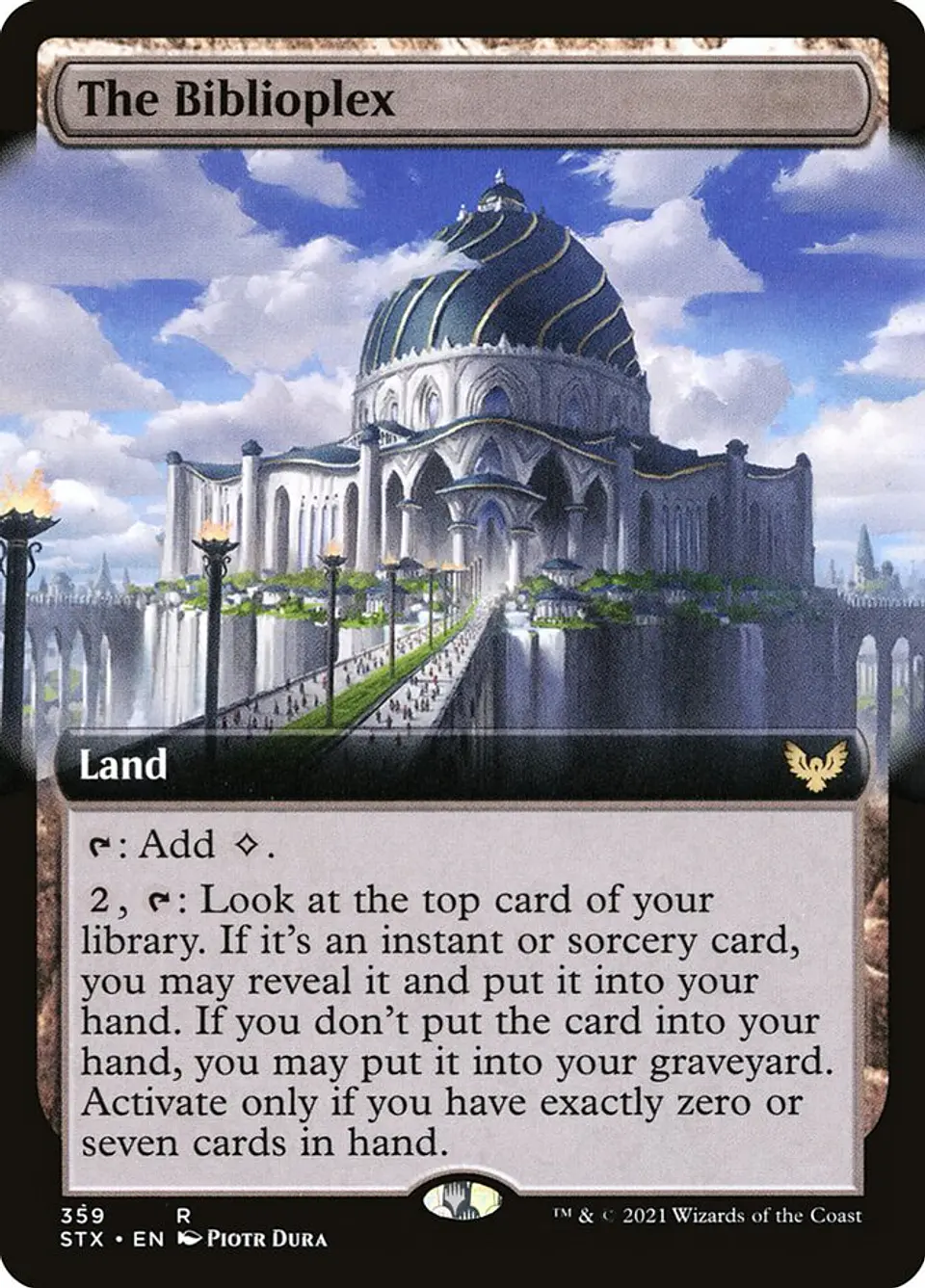 The Biblioplex (Extended Art) 1