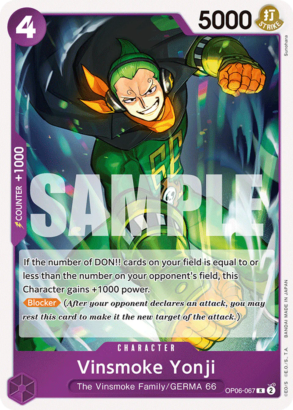 Vinsmoke Yonji 1