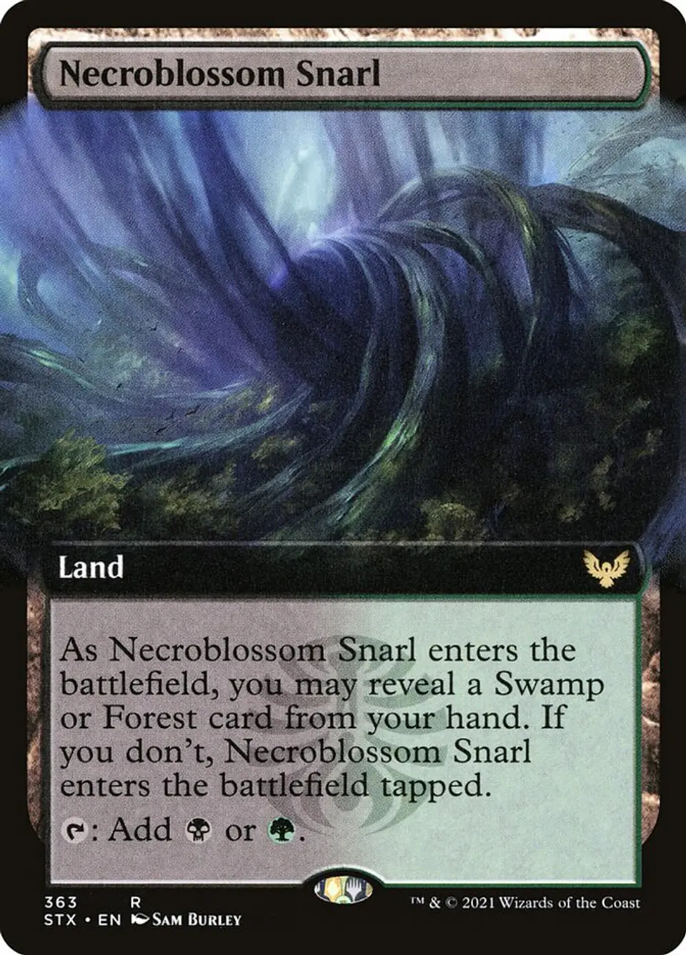 Necroblossom Snarl (Extended Art) 1
