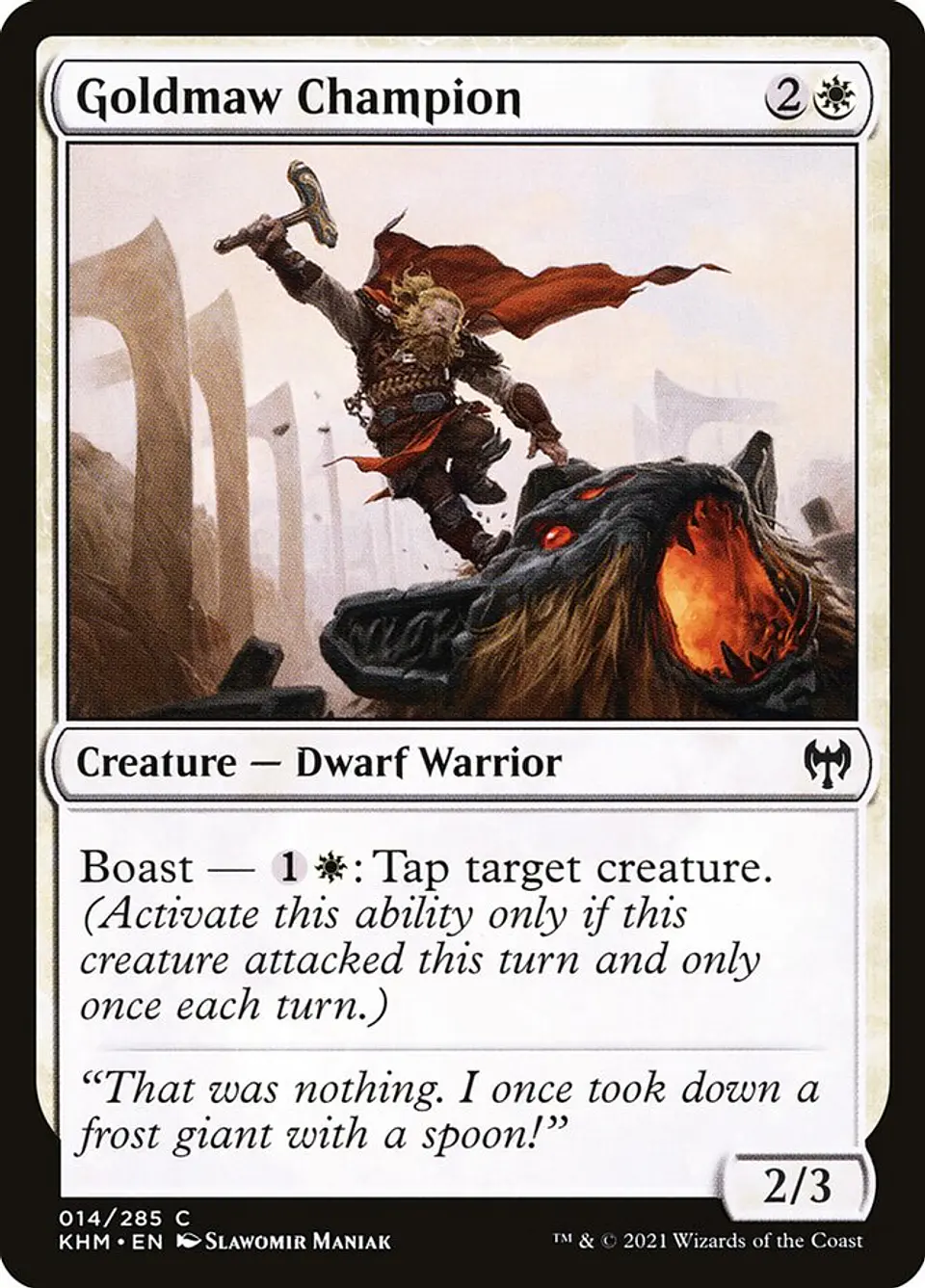 Goldmaw Champion 1