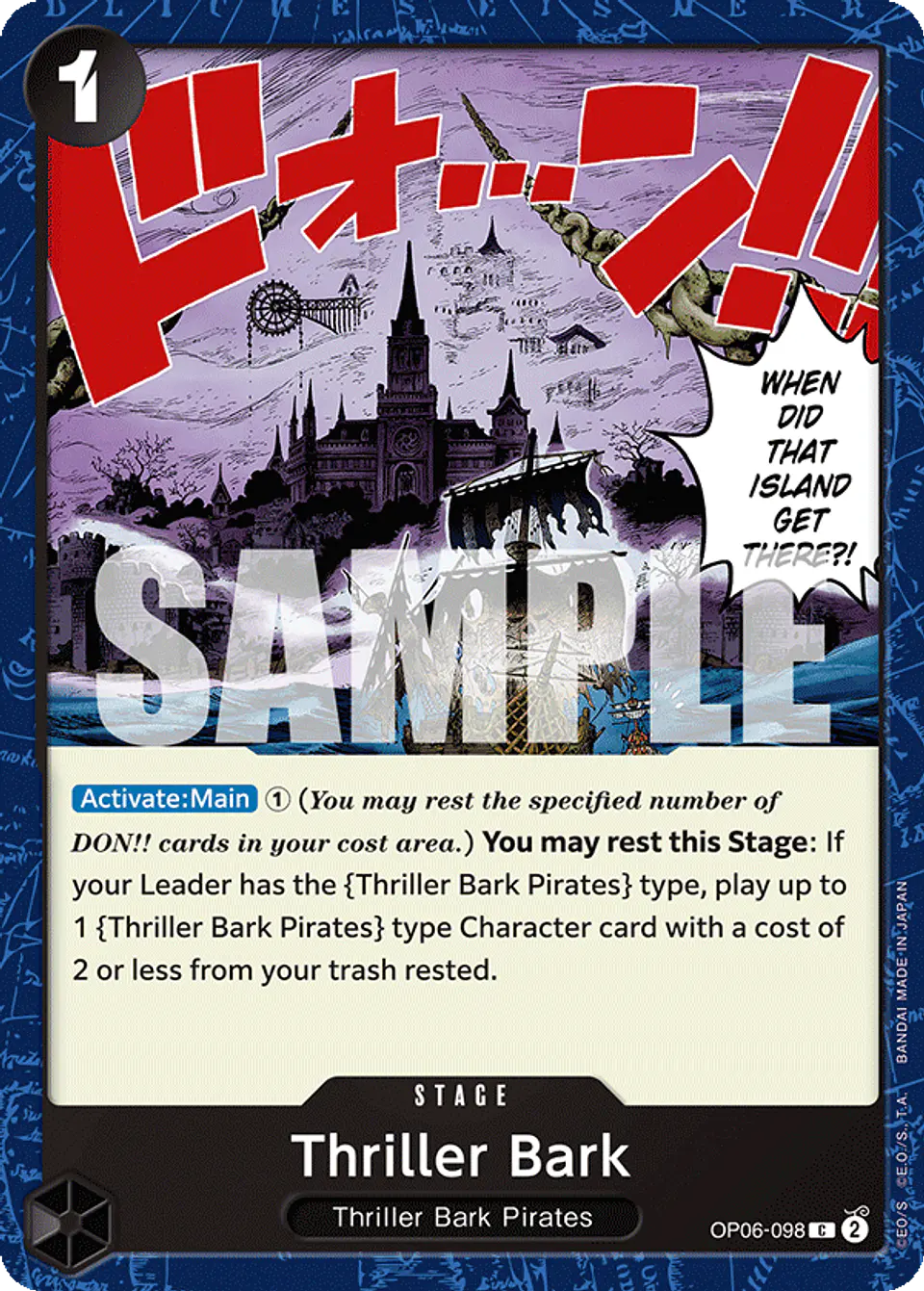 Thriller Bark 1