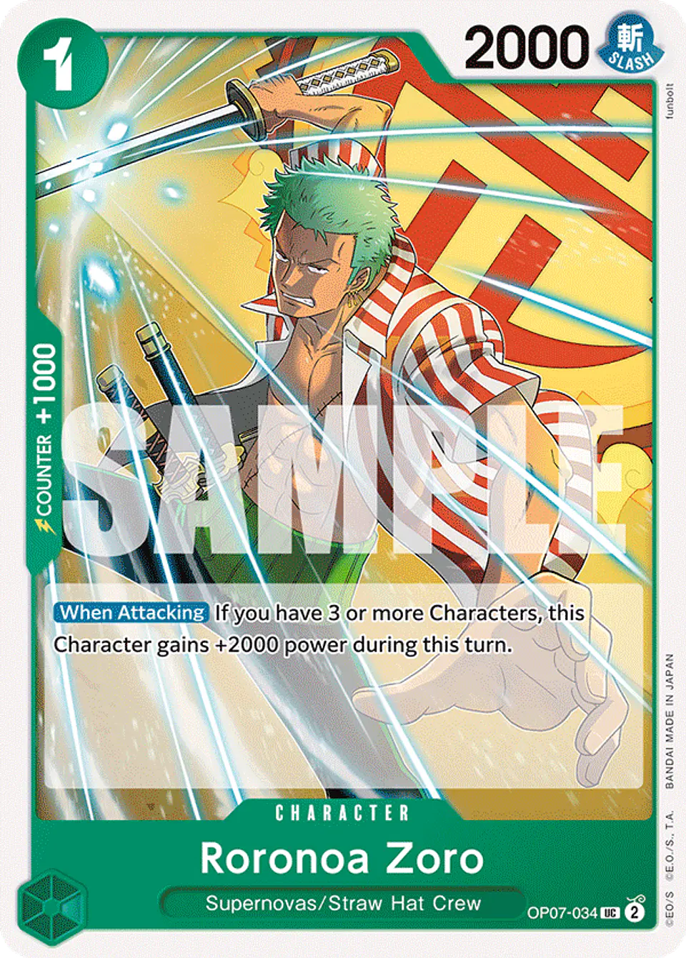 Roronoa Zoro 1