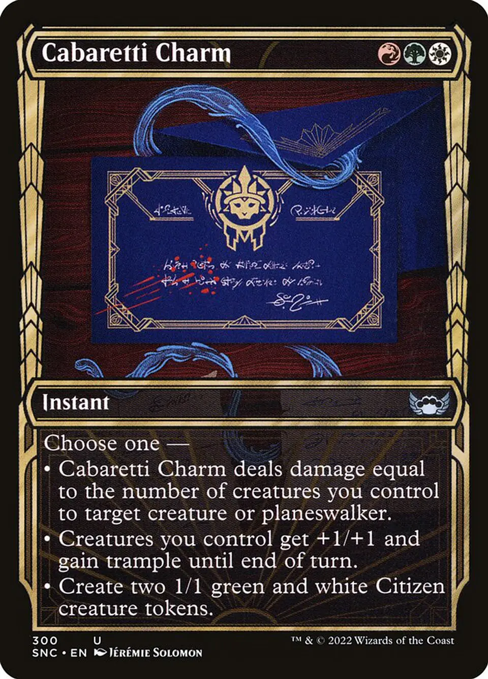 Cabaretti Charm (Showcase) 1