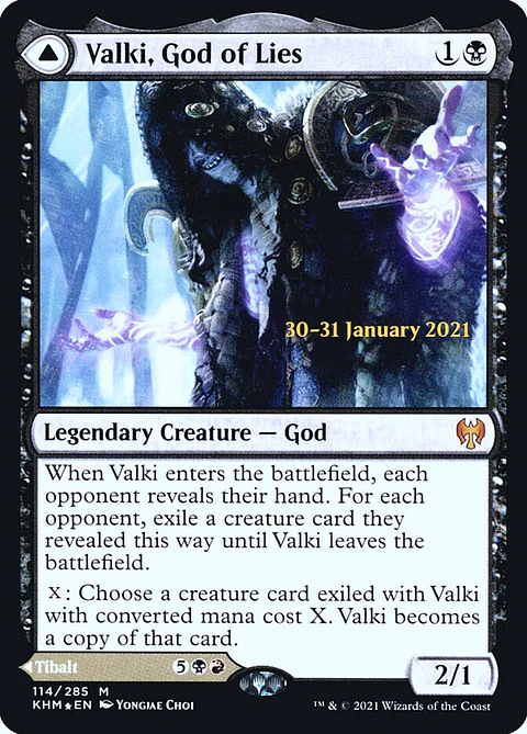 Valki, God of Lies // Tibalt, Cosmic Impostor (Pre-release)