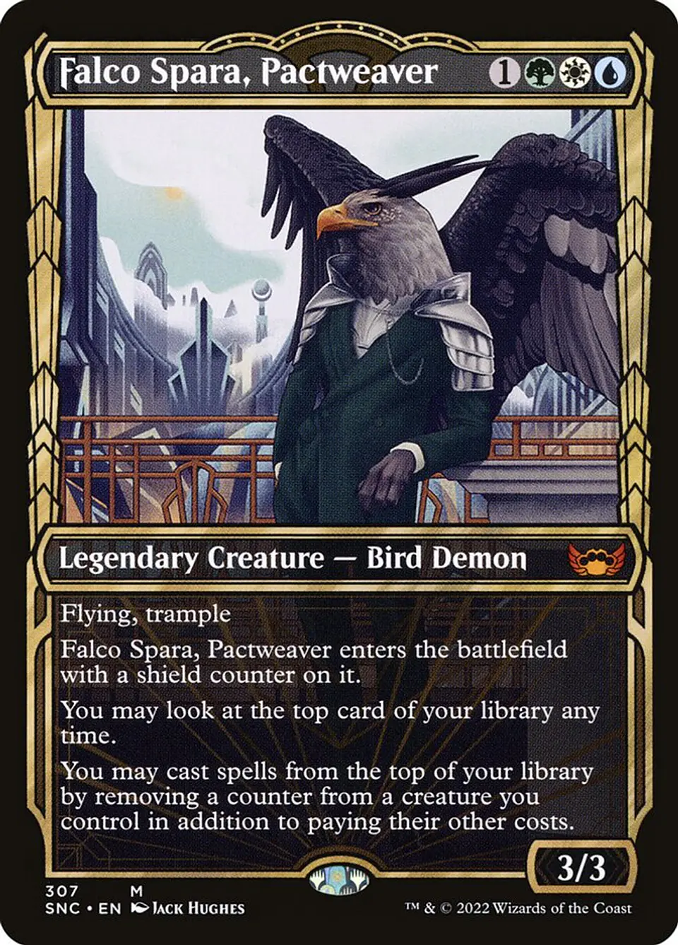 Falco Spara, Pactweaver (Showcase) 1