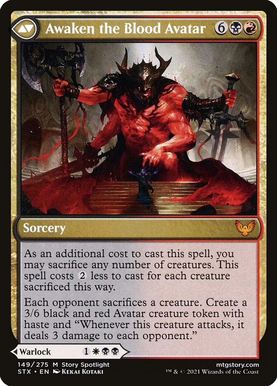 Extus, Oriq Overlord // Awaken the Blood Avatar 2
