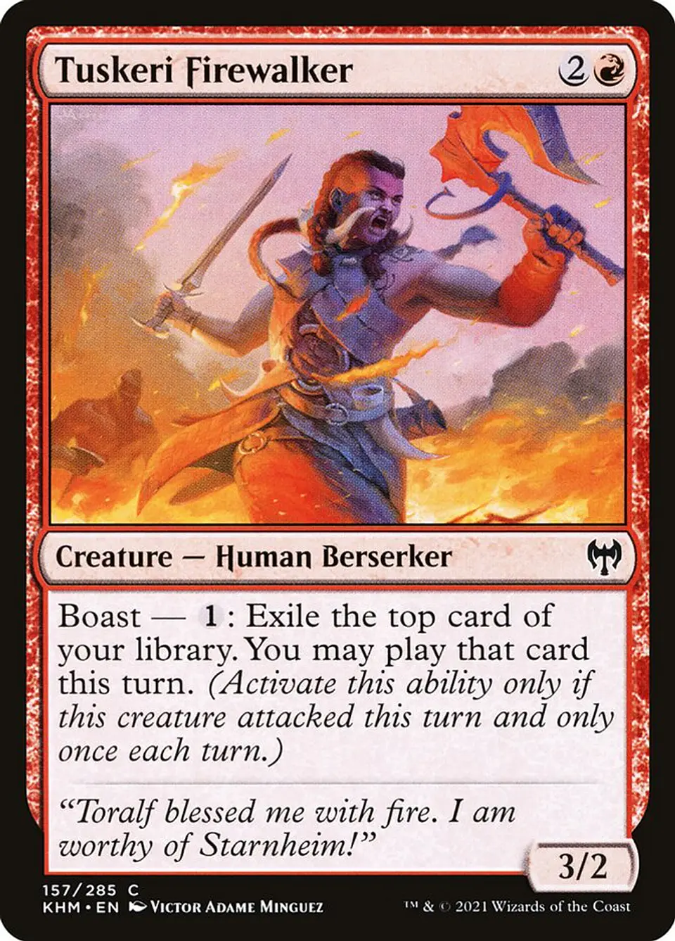 Tuskeri Firewalker 1