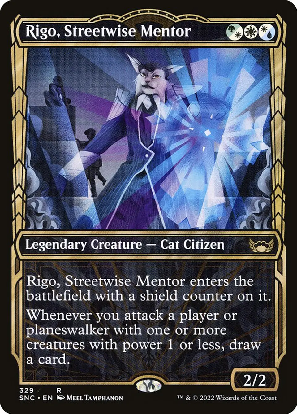 Rigo, Streetwise Mentor (Showcase) 1