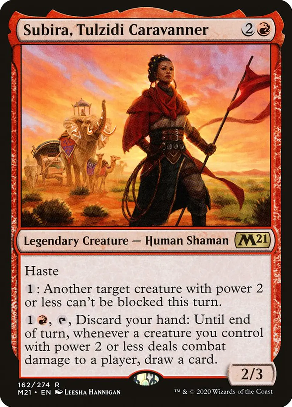Subira, Tulzidi Caravanner 1