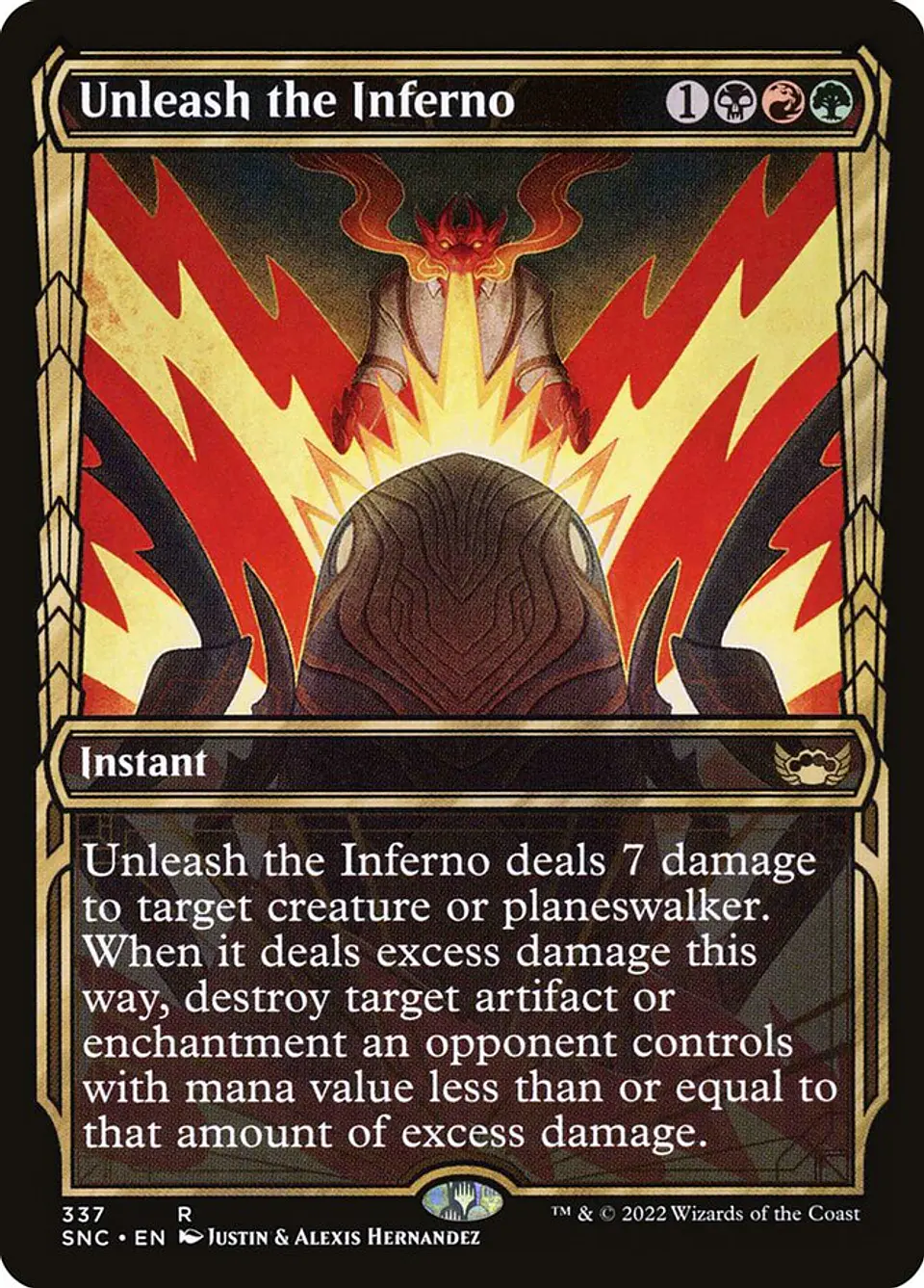 Unleash the Inferno (Showcase) 1