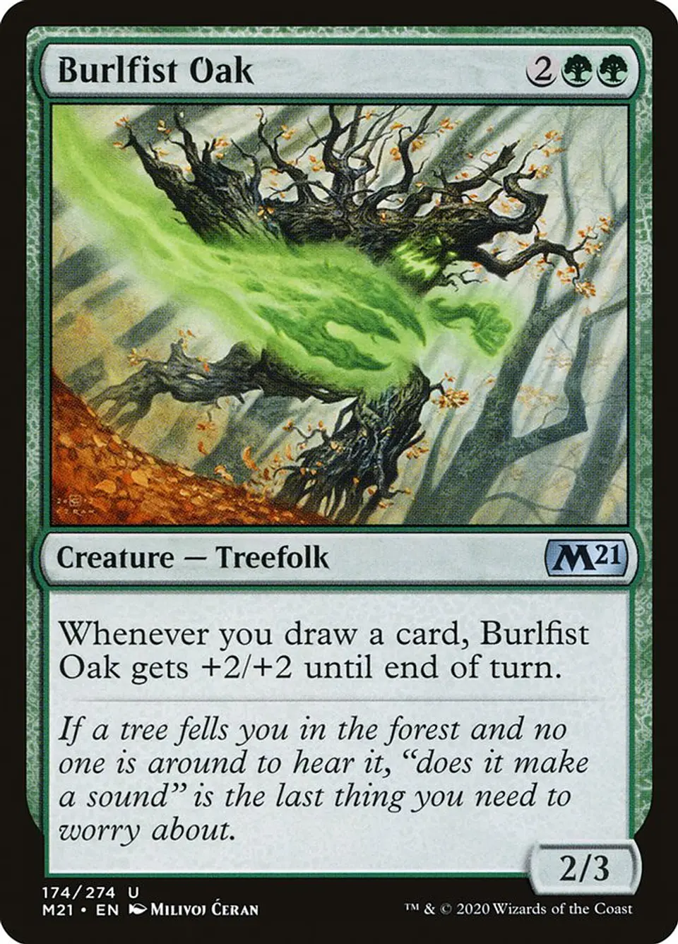 Burlfist Oak 1