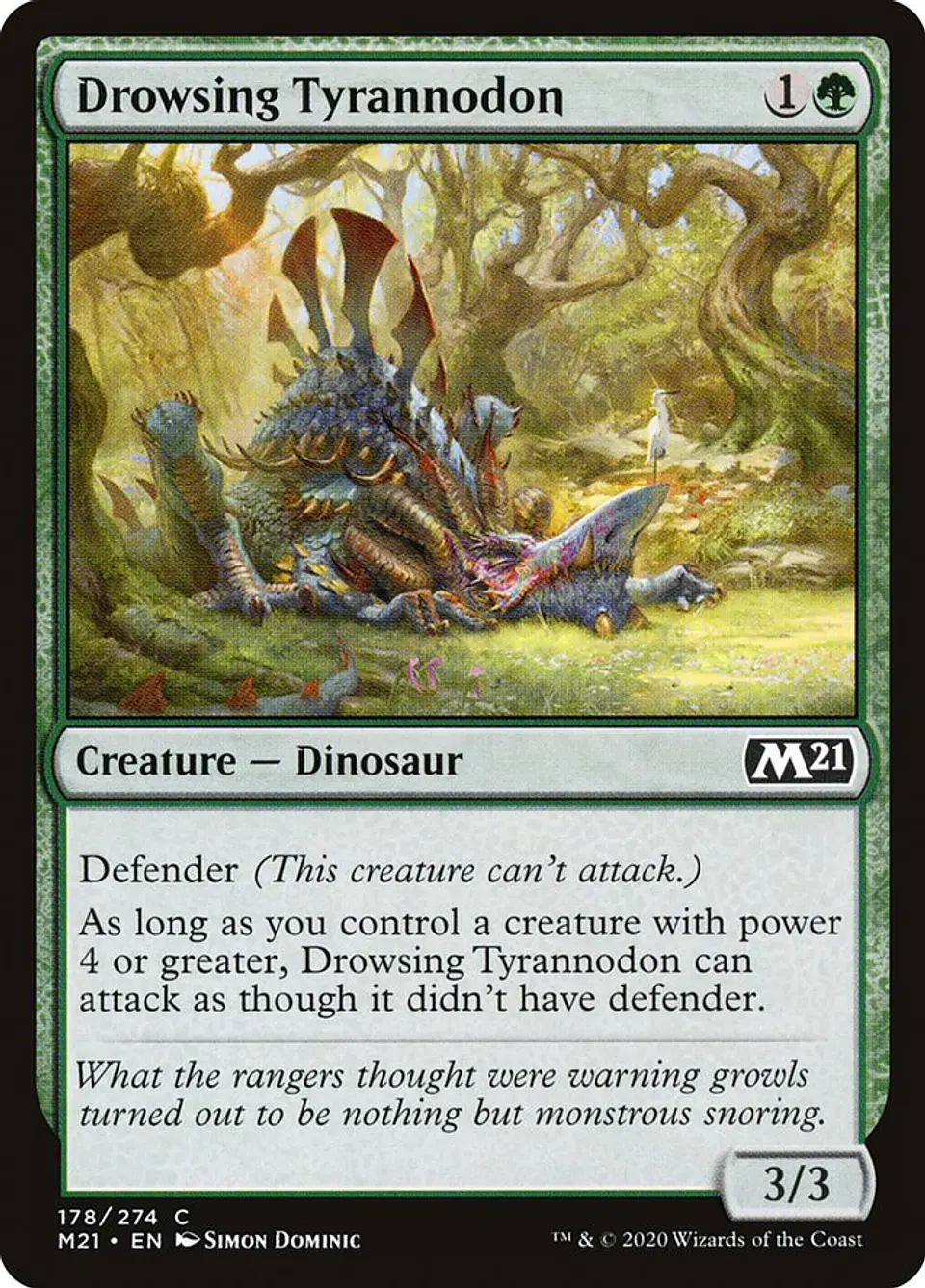 Drowsing Tyrannodon 1